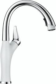 Looking for a good deal on kitchen faucet white? Blanco Artona Pull Down Spray Kitchen Faucet Stainless White 442028 Niagara Faucets