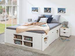 Link s funktionsbett claas till 1 gunstiges schlafzimmer bett. Inter Link Funktionsbett Regalfacher Und Unterbettkommoden Lidl