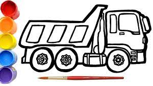Apalagi kemampuan motoriknya belum berkembang dengan baik. Cara Menggambar Dan Mewarnai Mobil Box Mainan Dump Truck Belajar Menggambar Untuk Anak Youtube
