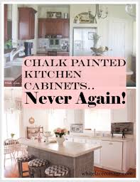 Chalk Painted Kitchen Cabinets Never Again Anne P Makeup And More Chalk Paint Kitchen Cabinets Painting Kitchen Cabinets Chalk Paint Kitchen