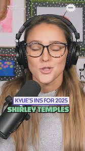 Shirley Temples are forever in.