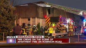 apartment fire in lockport