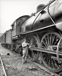 The Squeaky Wheel 1904 Locomotive Train Pictures Vintage Train