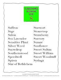 Pin On Flower Names