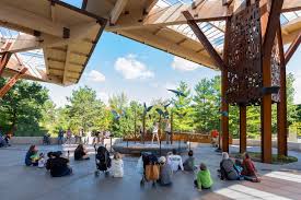 Indianapolis Zoo Bicentennial Pavilion And Promenade Ratio Architects Archdaily Indianapolis Zoo Playgrounds Architecture Architect