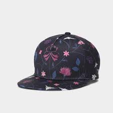 Digital Printing Leaf And Flowers Sanpback Hat Cap Collection Hip Hop Cap Baseball Hat Style