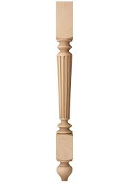 We carry tapered wood furniture legs, bun feet, straight and curved furniture legs, turned legs and more styles. Fluted Belville Dining Table Leg 2 75 X 29 Dining Table Legs Table Legs Dining Table