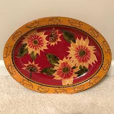 121,609 wall decor flowers products are offered for sale by suppliers on alibaba.com, of which decorative flowers & wreaths accounts for 19%, artificial plant accounts for 4%, and funeral supplies accounts for 1%. Pier 1 Other Pier Imports Sunflower Platter Poshmark