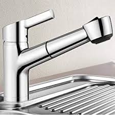 Blanco Elipso S Ii Kuchenarmatur Einhebelmischer Mit Ausziehbarer Brause Hochdruck Wasserhahn Fur Die Kuche 1 Stuck Chrom 514847 Amazon De Baumarkt