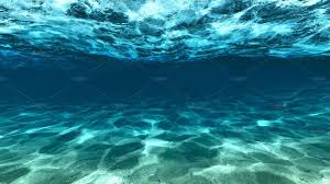 Surface Of Sand Under Water Water Illustration Under The Ocean Ocean