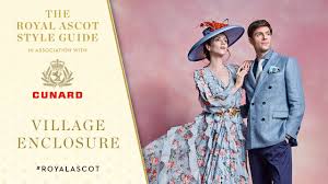 The royal looked elegant in a floral dress and a pale pink headpiece. Village Enclosure Royal Ascot Style Guide In Association With Cunard Youtube