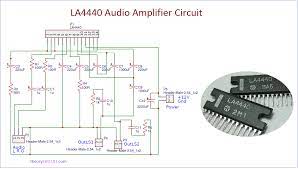 La4440 stereo amplifier circuit diagram. La4440 Amplifier Circuit Board