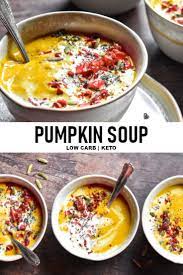 Pumpkin Soup Low Carb Paleo Recipe Pumpkin Soup Recipes Salad Recipes Low Carb