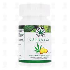 Cápsulas CBD Natural Suplemento Alimenticio 5 mg, 15 Cápsulas.