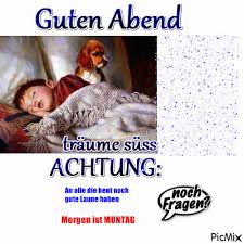 0.00 (0 stimme(n)) (zum bewerten, melde dich an) dateigröße: Guten Abend Picmix