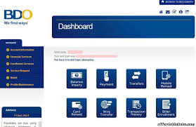 How To Monitor Your Bank Statement In Bdo Banco De Oro Online Banking 29603