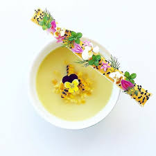 Corn Soup By Chef Yankavi Tag Your Best Plating Pictures With Armyofchefs To Get Featured Corn Soup Mais Anrichten Auf Dem Teller Haute Cuisine Rezepte