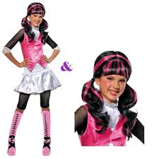 In wurden die figuren bei der großen ab klasse 2, von da an standen dvd's und püppchen auf jedem wunschzettel. Monster High Draculaura Kostum Perucke Kinder Real De