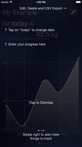 Progress Chart Tracker Track Progress On Anything In A Chart E G Body Weight Gym Exercises Personal Stats