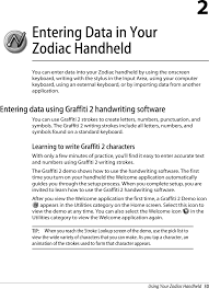 The term and concept of zodiac and zodiac constellations appeared for the first time in babylon about three millennia ago. 001 Zodiac Bluetooth Handheld Pda User Manual Tapwave Zodiac User Guide Tapwave