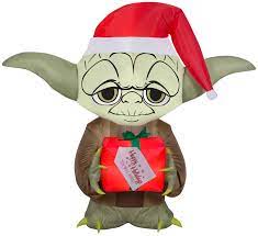 Star Wars 5 Yoda Inflatable By Gemmy Industries Walmart Com