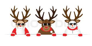 Download this cartoon christmas teddy vector illustration now. Funny Christmas Cartoon With Cute Stock Vektor Colourbox