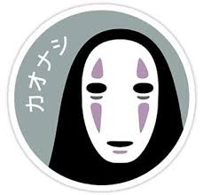 Sin cara and kalisto vs. Kaonashi No Face Sin Cara Face Stickers Print Stickers Anime Stickers