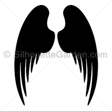 Angel Wings Silhouette Angel Wing Silhouette Silhouette Clip Art Angel Images