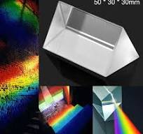 Optical Glass Prisms Crystal Triangular Prism 50*30*30mm Right Angle  Isosceles