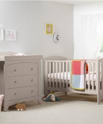 Harbour 2 Piece Set Putty Mamasandpapas Dreamnursery Baby Nursery Furniture Sets Grey Nursery Furniture Sets Baby Nursery Furniture