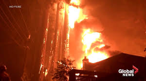 Fire origins mark the fire fighter's best guess of where the fire started. More Than 200 Trapped By Wildfire In California Rescued By Military Helicopter National Globalnews Ca