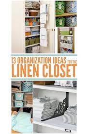 Looking for the best linen closet organization ideas? 13 Brilliant Linen Closet Organization Ideas