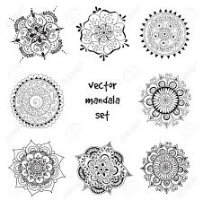 700 commercial avenue clifton forge va 24422. Reihe Von Abstrakten Henna Tattoo Mandala Isolierte Zentagle Fur Design Auf Weissem Hintergrund Lizenzfrei Nutzbare Vektorgrafiken Clip Arts Illustrationen Image 61117193