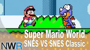 Super mario world golden guide for super nintendo and snes classic: Super Mario World Snes Vs Snes Classic Youtube