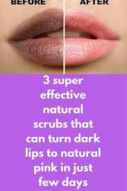 3 Super Effective Natural Scrubs That Can Turn Dark Lips To Natural Pink In Just Few Days With Images Natural Pink Lips Lip Lightening Natural Lips