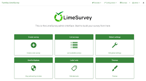 To fullfill data protection requirements, we offer to … Limesurvey Dashboard Turnkey Gnu Linux