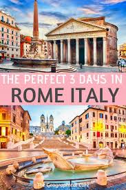 How To Spend 3 Fantastic Days In Rome Mysite In 2020 Rome Weekend City Breaks Europe Travel