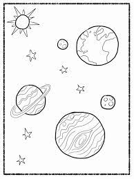 This printable is a great way to teach your child or your class about our planet and the surrounding universe while making a cool craft that you can display all year long! Free Printable Solar System Coloring Pages For Kids