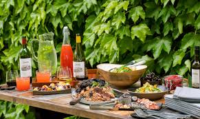 But if you're the host prep the meat in the morning, let it simmer for 6 to 10 hours (leaving plenty of time for a workout , massage, and more), and the rest can be prepped in less. Elegant July 4th Menu Ideas Wine Country Table