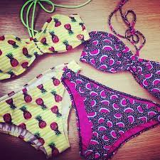 Walmart Op Juniors Watermelon Bandeau Bikini Tops Bikinis Cute Bathing Suits Bandeau Bikini