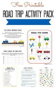 Free Road Trip Activity Pack Road Trip Activities Travel Activities Road Trip Fun