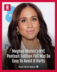 Meghan Markle stepped out onto the red carpet to celebrate the 2025 TIME  100 Summit, but the outfit that she was rocking featured a tragically  fixable problem.