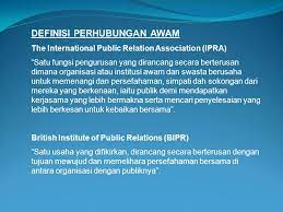 Peranan pegawai perhubungan awam kerajaan mp3 & mp4. Definisi Perhubungan Awam Ppt Video Online Download