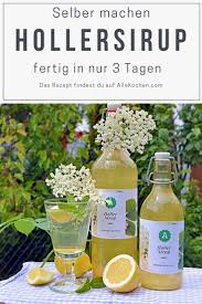 Rezept Fur Holunderbluten Sirup Selber Machen Es Ist Sehr Einfach Und In Nur 3 Tagen Fertig Sirup Selber Machen Holunderbluten Sirup Hollersirup Selber Machen