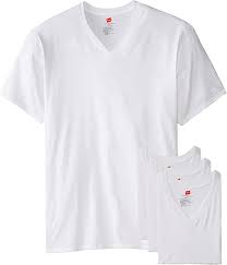 Los tamaños disponibles son s, m, l, xl y xxl. Amazon Com Hanes Camiseta De Hombre Con Cuello En V 3 Unidades Clothing
