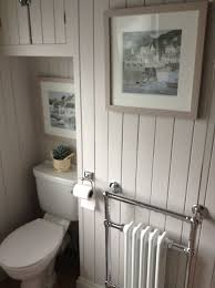 Farrow And Ball Ammonite Trim Color Wood Panel Bathroom Wood Panel Walls Painted Wood Walls