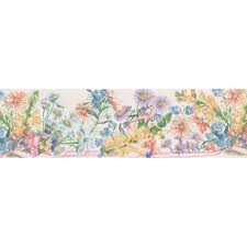 This french inspired floral wallpaper is perfect for a country house. Wallpaper Borders Country Yellow And Blue Floral Wallpaper Border Home Garden