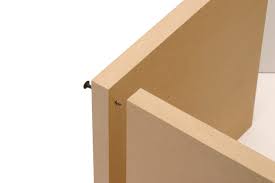 The existing cabinets are screwed together, side to side, right through the face frames with big counter sunk screws. Building With Mdf Finewoodworking