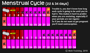 (include day 1 when you count.) the day marked x is your last fertile day. When Is My Safe Period After Menstruation Teenage Pregnancy