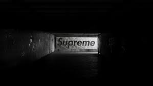 Download free and awesome supreme wallpapers for your desktop and mobile device (android or ios). Hd Wallpaper Supreme Dark Background Logo Logotype Text Architecture Wallpaper Flare